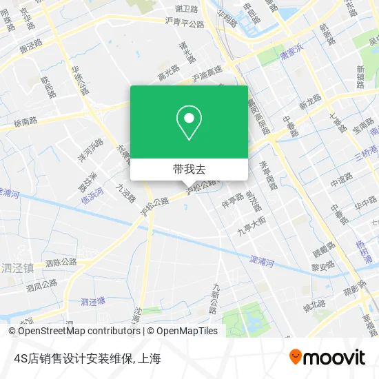 4S店销售设计安装维保地图