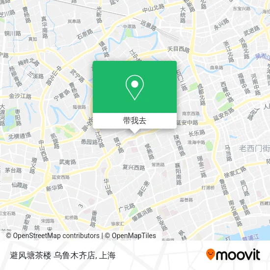 避风塘茶楼 乌鲁木齐店地图