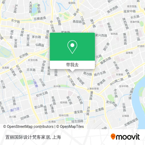 置丽国际设计梵客家居地图