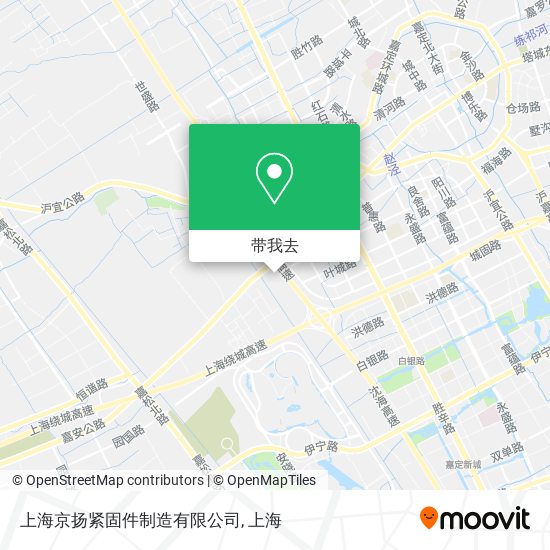 上海京扬紧固件制造有限公司地图