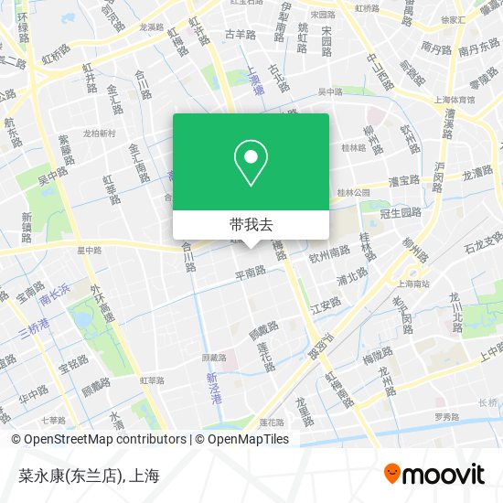菜永康(东兰店)地图