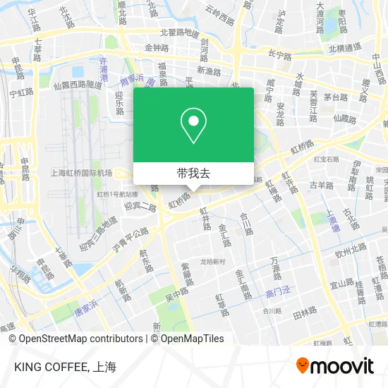 KING COFFEE地图
