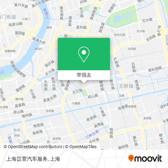 上海苡萱汽车服务地图
