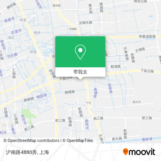 沪南路4880弄地图