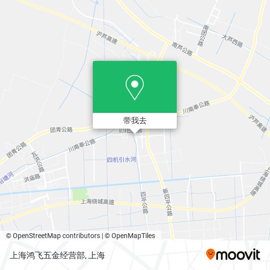 上海鸿飞五金经营部地图