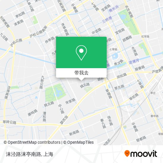 涞泾路涞亭南路地图