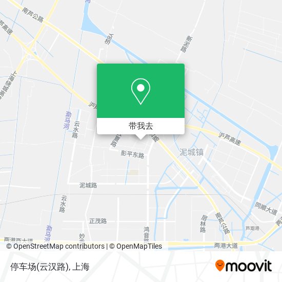 停车场(云汉路)地图
