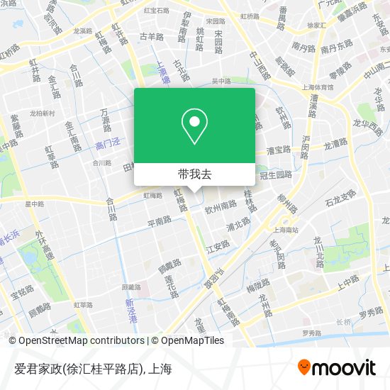 爱君家政(徐汇桂平路店)地图