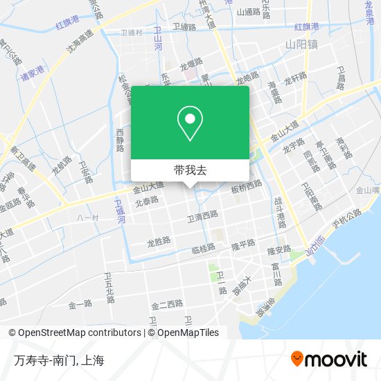 万寿寺-南门地图