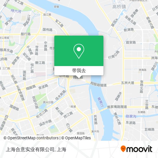上海合意实业有限公司地图