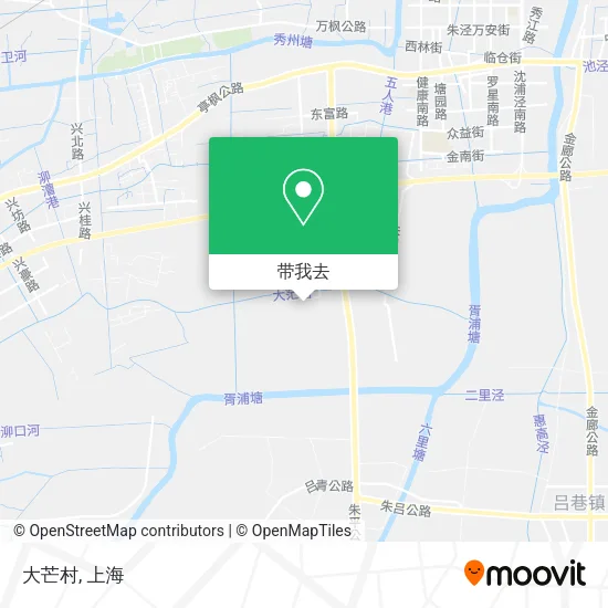 大芒村地图