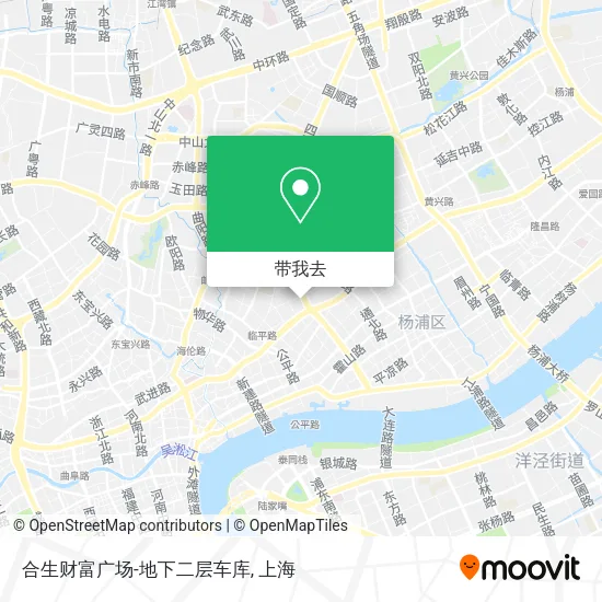 合生财富广场-地下二层车库地图