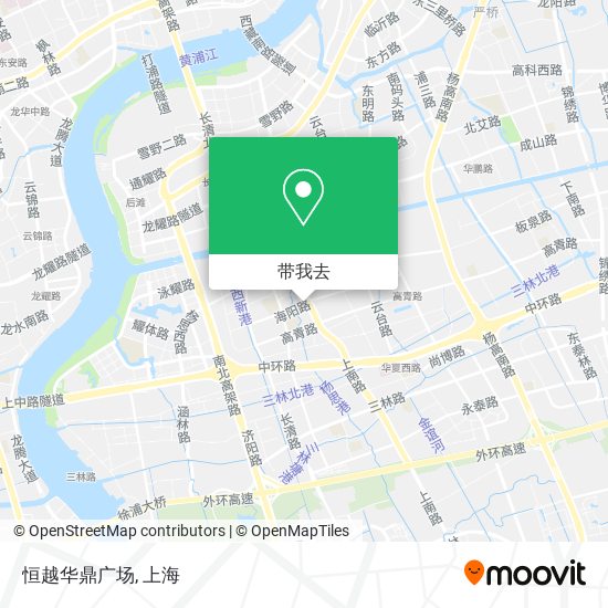恒越华鼎广场地图