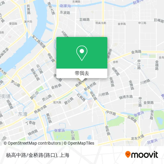 杨高中路/金桥路(路口)地图