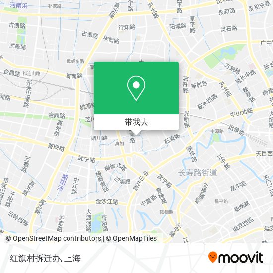 红旗村拆迁办地图