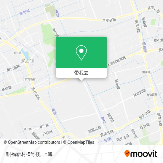 积福新村-5号楼地图