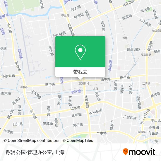 彭浦公园-管理办公室地图