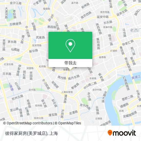 彼得家厨房(美罗城店)地图