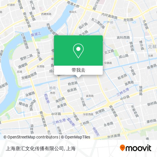 上海唐汇文化传播有限公司地图