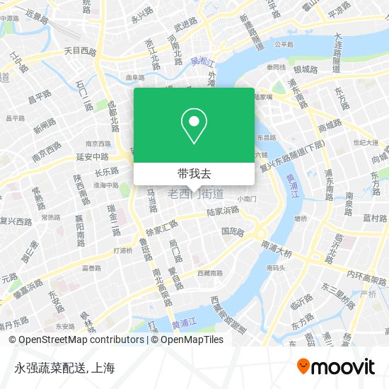 永强蔬菜配送地图