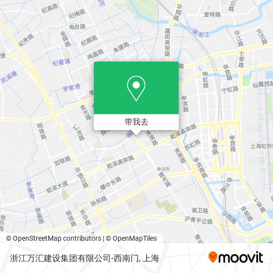 浙江万汇建设集团有限公司-西南门地图