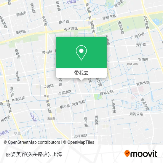 丽姿美容(关岳路店)地图