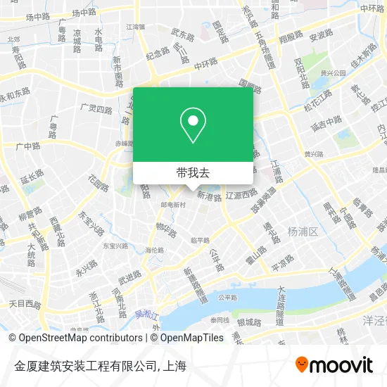 金厦建筑安装工程有限公司地图