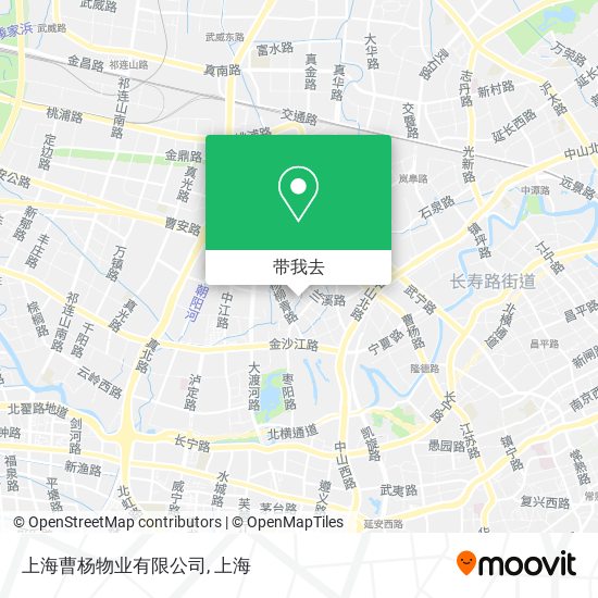 上海曹杨物业有限公司地图