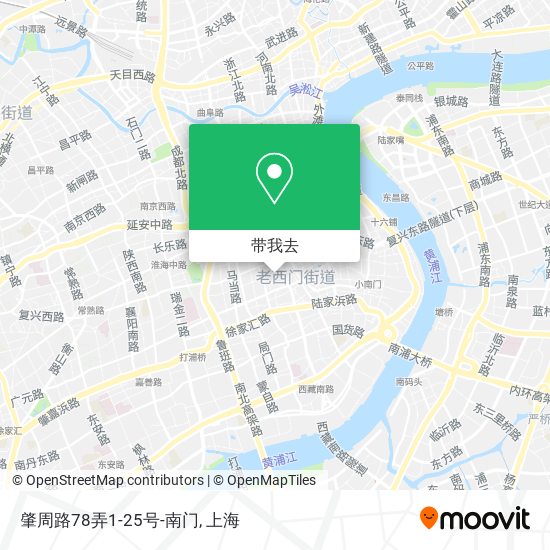 肇周路78弄1-25号-南门地图