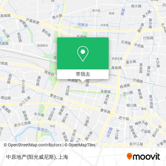 中原地产(阳光威尼斯)地图