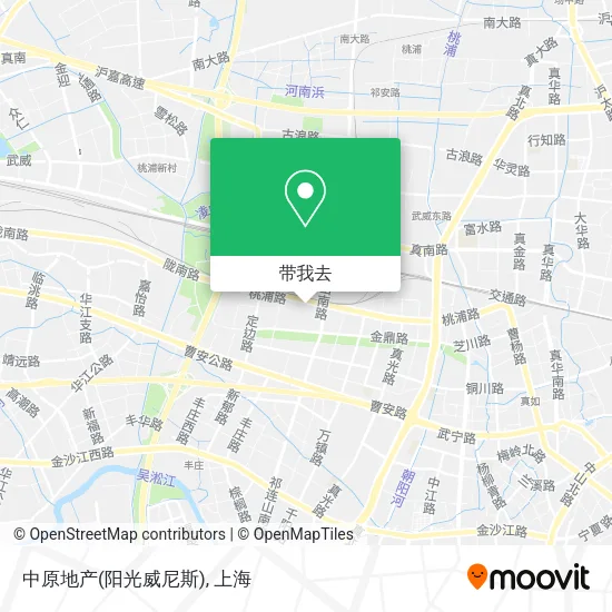 中原地产(阳光威尼斯)地图