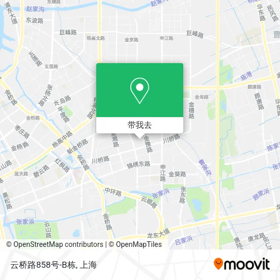 云桥路858号-B栋地图