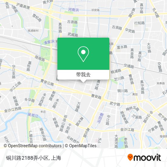 铜川路2188弄小区地图