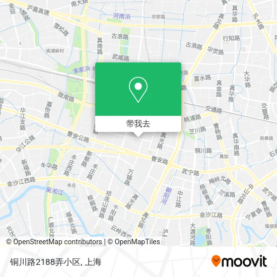 铜川路2188弄小区地图