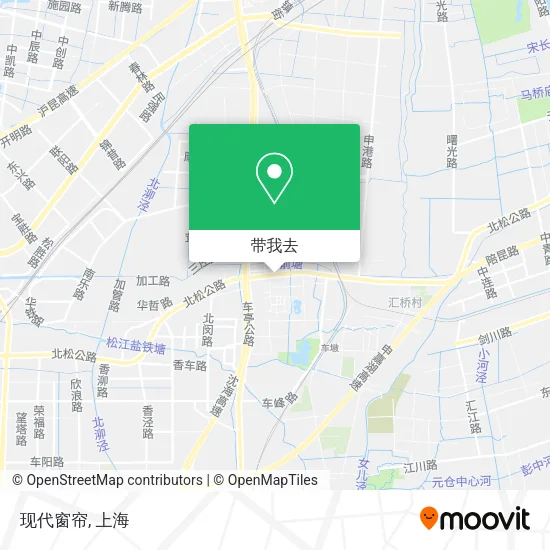 现代窗帘地图