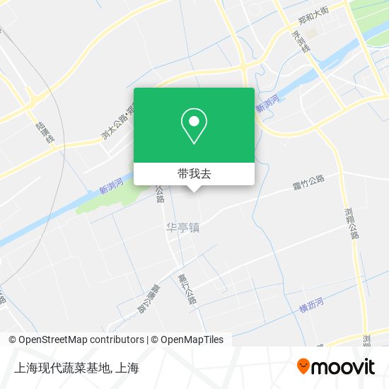 上海现代蔬菜基地地图