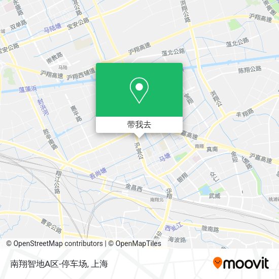 南翔智地A区-停车场地图