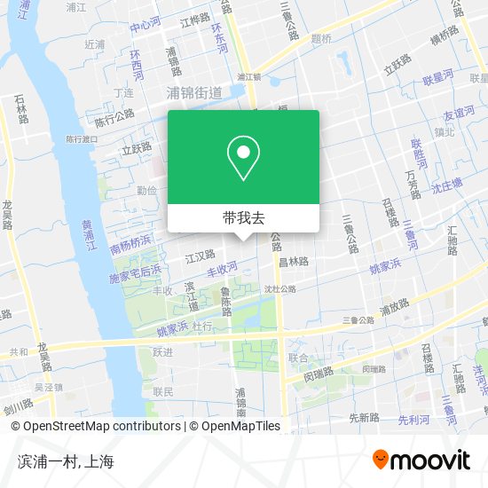 滨浦一村地图