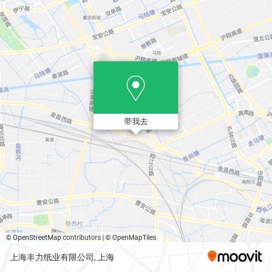 上海丰力纸业有限公司地图