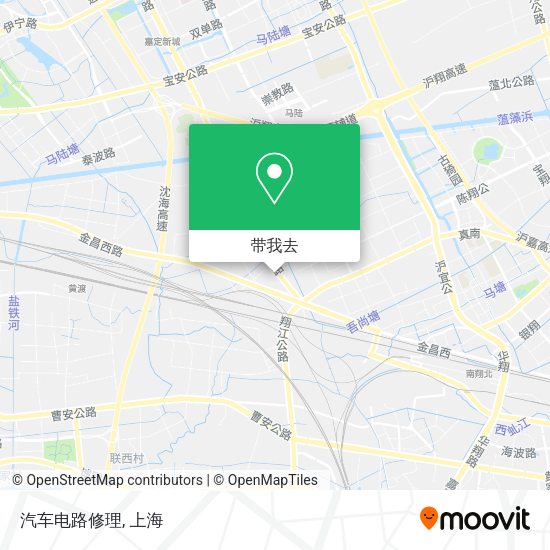 汽车电路修理地图