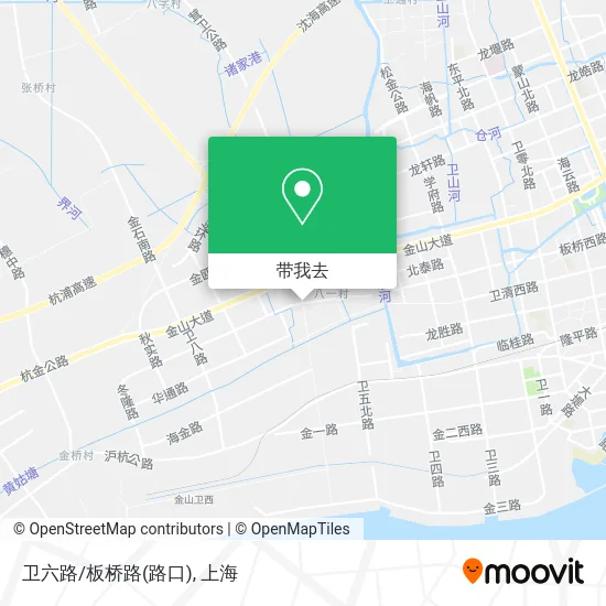 卫六路/板桥路(路口)地图