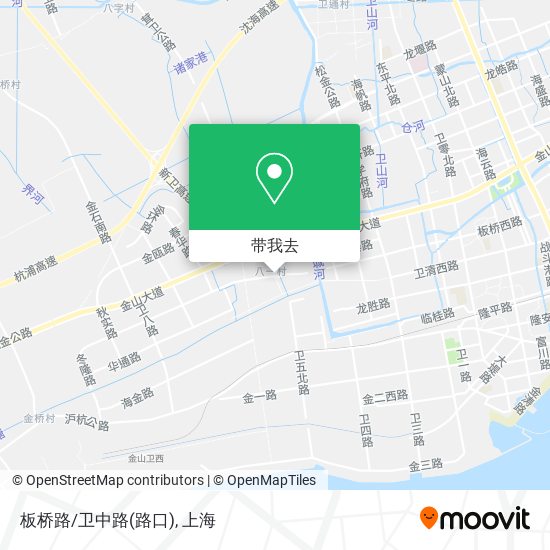 板桥路/卫中路(路口)地图