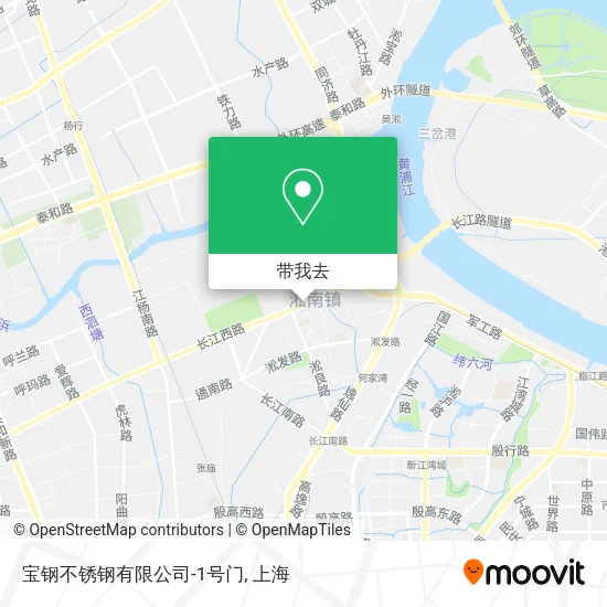 宝钢不锈钢有限公司-1号门地图