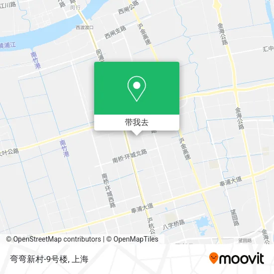 弯弯新村-9号楼地图