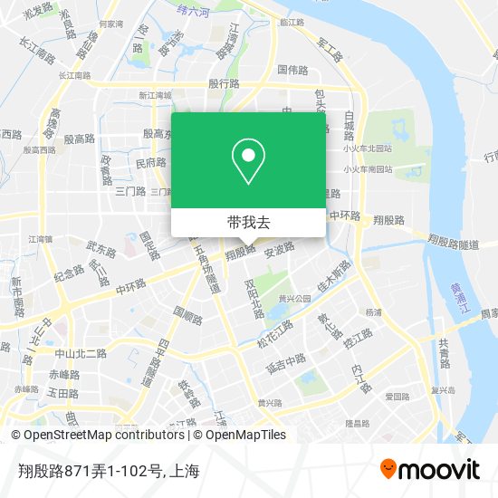 翔殷路871弄1-102号地图