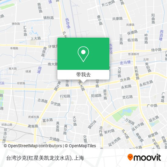 台湾沙克(红星美凯龙汶水店)地图