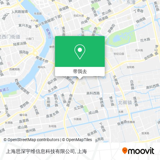 上海思深宇维信息科技有限公司地图