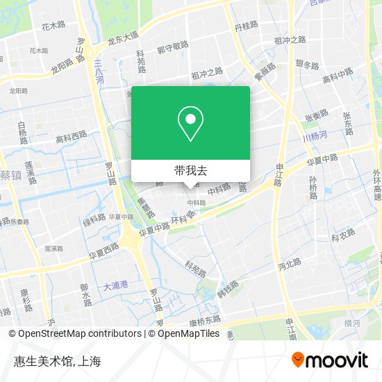惠生美术馆地图