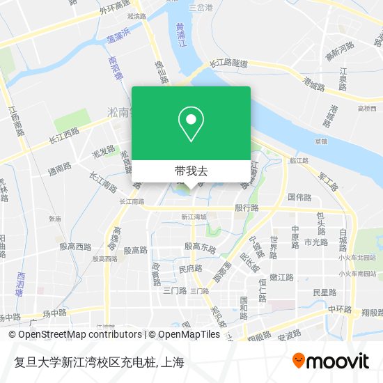 复旦大学新江湾校区充电桩地图