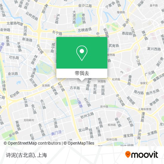 诗泥(古北店)地图